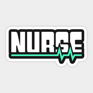 Nurse Heartbeat Sticker